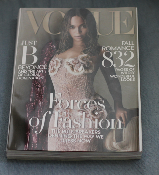Walking with Cake: Vogue Sept. 2015