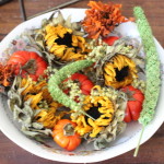 (Dried fall flowers from a recent bouquet.)