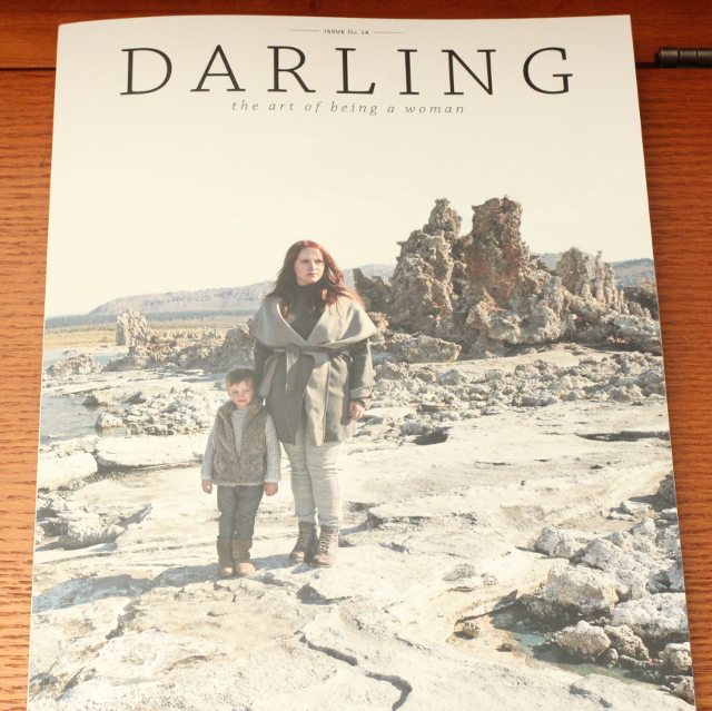 Walking with Cake: Darling Magazine