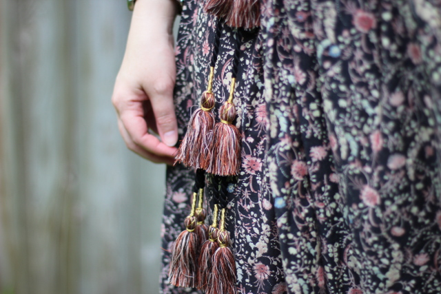 Walking with Cake: Doen Neroli Dress Detail 2