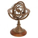 (My new armillary sphere.)