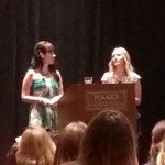 (Elsie and Emma from A Beautiful Mess gave a very fun and informative keynote speech.)