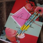 (Rifle Paper Co. notebooks and pretty pens.  A thoughtful gift from my sister.)