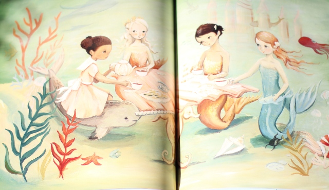 Walking with Cake: Page from Dream Animals by Emily Winfield Martin