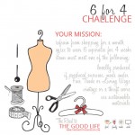 The 6 for 4 Mindful Consumption Challenge