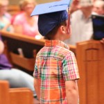 (James graduated from preschool this week!)