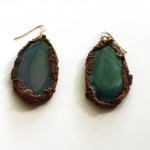 (Agate Slice Earrings from Frivolity.)