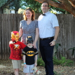 (Our best attempt at a family photo.)