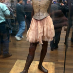 (Ryan sent me this photo of a replica of Degas' Little Dancer of Fourteen Years.)