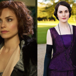 (May Carleton from "Peaky Blinders" and Mary Crawley from "Downton Abbey.")