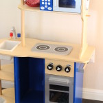 (I gave away my boys' old play kitchen via Nextdoor.com.)