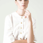 (Rakha's Holly White Shirt.)